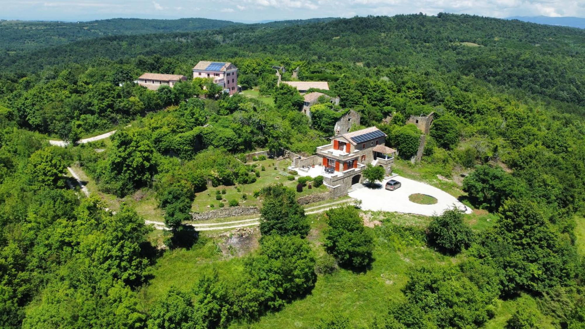 Casa Del Conte - Peaceful Hideaway In North Istria Villa Grožnjan Екстериор снимка