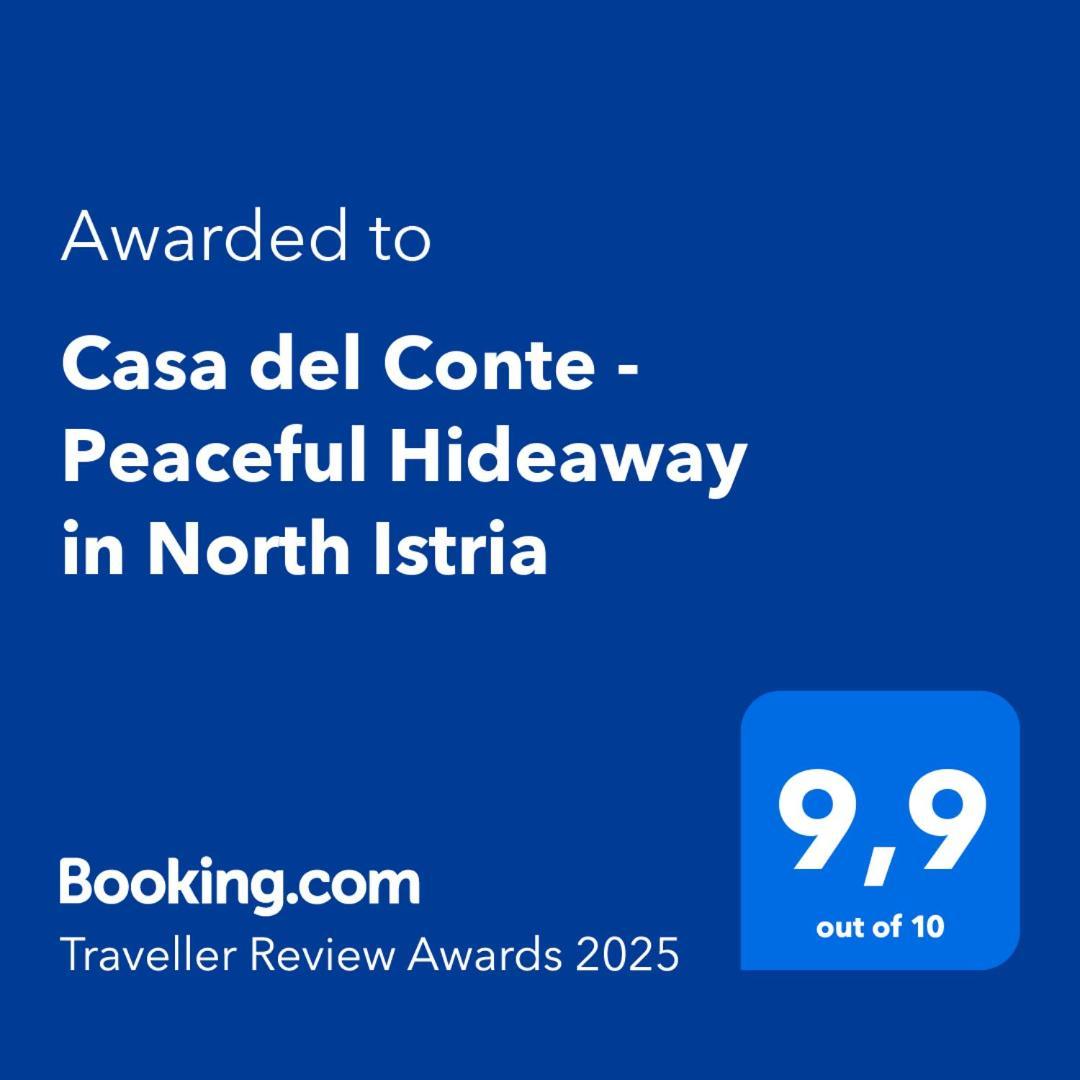 Casa Del Conte - Peaceful Hideaway In North Istria Villa Grožnjan Екстериор снимка